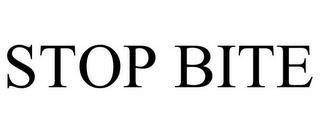 STOP BITE trademark