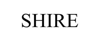 SHIRE trademark