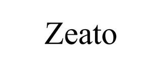 ZEATO trademark