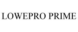 LOWEPRO PRIME trademark