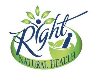 RIGHT NATURAL HEALTH trademark