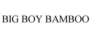 BIG BOY BAMBOO trademark