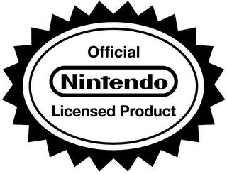 OFFICIAL NINTENDO LICENSED PRODUCT trademark