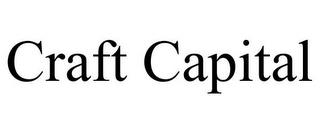 CRAFT CAPITAL trademark