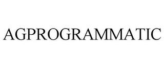 AGPROGRAMMATIC trademark