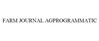 FARM JOURNAL AGPROGRAMMATIC trademark