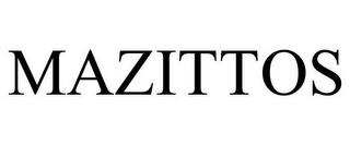 MAZITTOS trademark