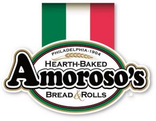 PHILADELPHIA · 1904 HEARTH-BAKED AMOROSO'S BREAD & ROLLS trademark