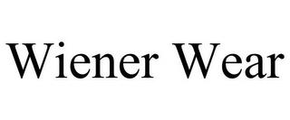 WIENER WEAR trademark