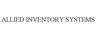 ALLIED INVENTORY SYSTEMS trademark