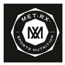 MET·RX · MX SPORTS NUTRITION - trademark