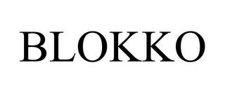 BLOKKO trademark