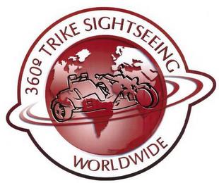 360º TRIKE SIGHTSEEING WORLDWIDE trademark