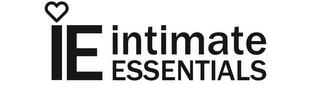 IE INTIMATE ESSENTIALS trademark