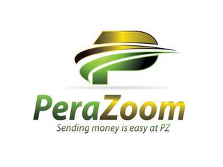 PERAZOOM SENDING MONEY IS EASY AT PZ trademark