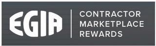 EGIA CONTRACTOR MARKETPLACE REWARDS trademark