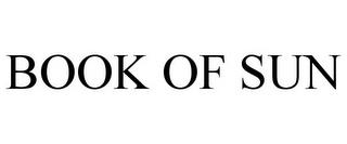 BOOK OF SUN trademark