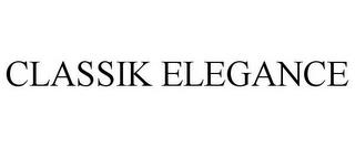 CLASSIK ELEGANCE trademark