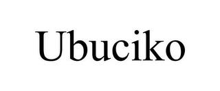 UBUCIKO trademark