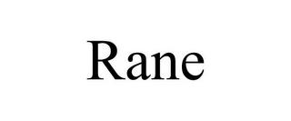 RANE trademark