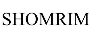 SHOMRIM trademark