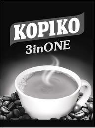 KOPIKO 3 IN ONE trademark