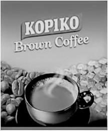 KOPIKO BROWN COFFEE trademark