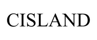 CISLAND trademark