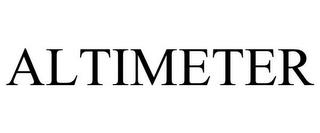 ALTIMETER trademark