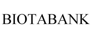 BIOTABANK trademark