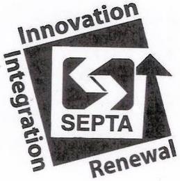 SEPTA INNOVATION INTEGRATION RENEWAL trademark