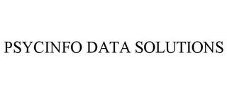 PSYCINFO DATA SOLUTIONS trademark