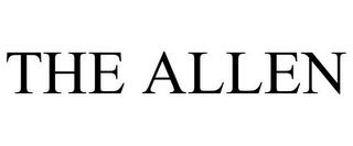 THE ALLEN trademark