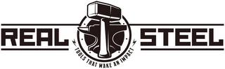 REAL STEEL TOOLS THAT MAKE AN IMPACT trademark