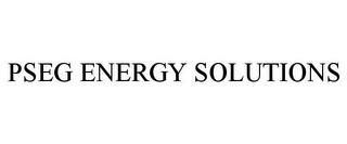 PSEG ENERGY SOLUTIONS trademark