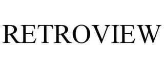 RETROVIEW trademark