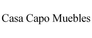 CASA CAPO MUEBLES trademark