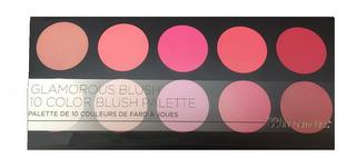 GLAMOROUS BLUSH 10 COLOR BLUSH PALETTE PALETTE DE 10 COULEURS DE FARD A JOUES BHCOSMETICS trademark