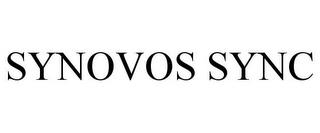 SYNOVOS SYNC trademark