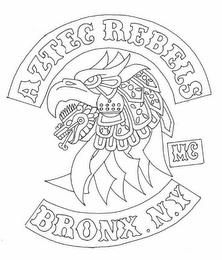 AZTEC REBELS MC BRONX. N.Y trademark