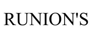 RUNION'S trademark