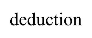 DEDUCTION trademark