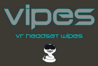 VIPES VR HEADSET WIPES trademark