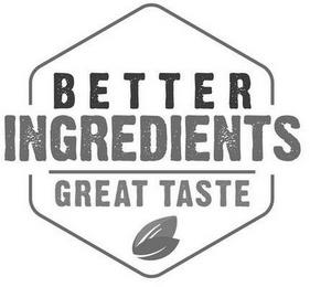 BETTER INGREDIENTS GREAT TASTE trademark