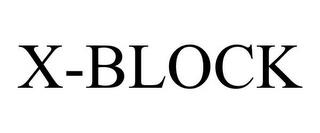 X-BLOCK trademark