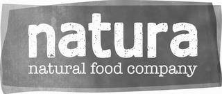 NATURA NATURAL FOOD COMPANY trademark