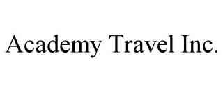 ACADEMY TRAVEL INC. trademark