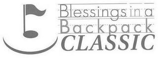 BLESSINGS IN A BACKPACK CLASSIC trademark