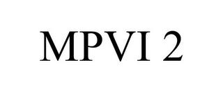 MPVI 2 trademark