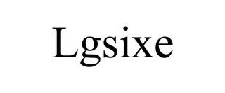 LGSIXE trademark